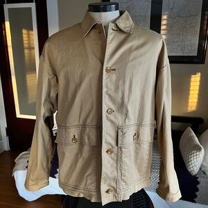 Marni x Uniqlo Oversized Utility Jacket Chore Coat Khaki